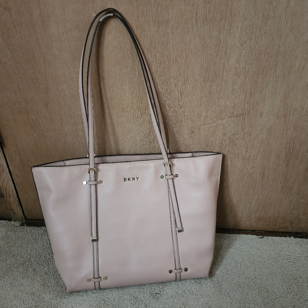 dkny tote pink purse